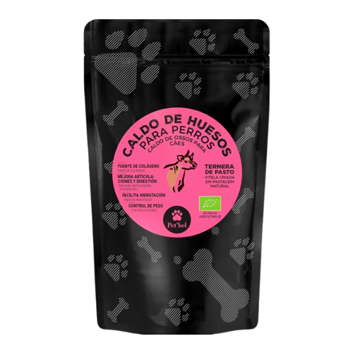 Caldo para perros de huesos de ternera de pasto 230 ml